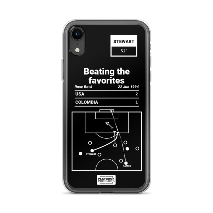 USMNT Greatest Goals iPhone Case: Beating the favorites (1994)