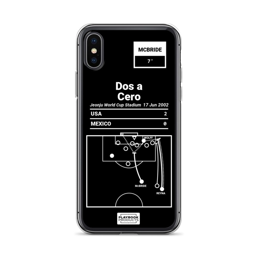 USMNT Greatest Goals iPhone Case: Dos a Cero (2002)