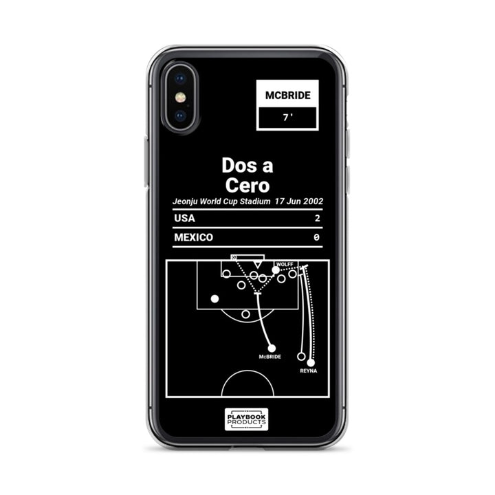 USMNT Greatest Goals iPhone Case: Dos a Cero (2002)
