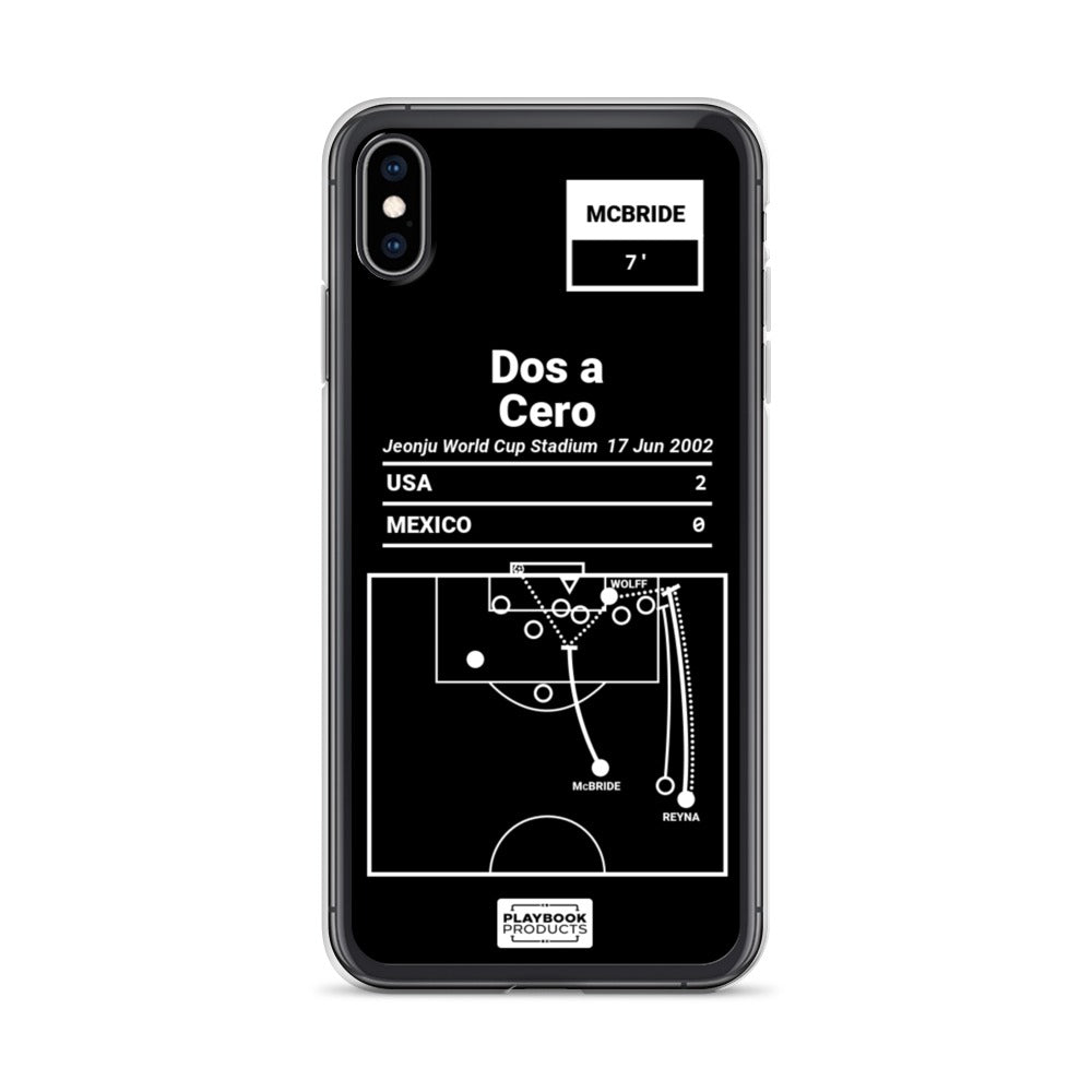USMNT Greatest Goals iPhone Case: Dos a Cero (2002)