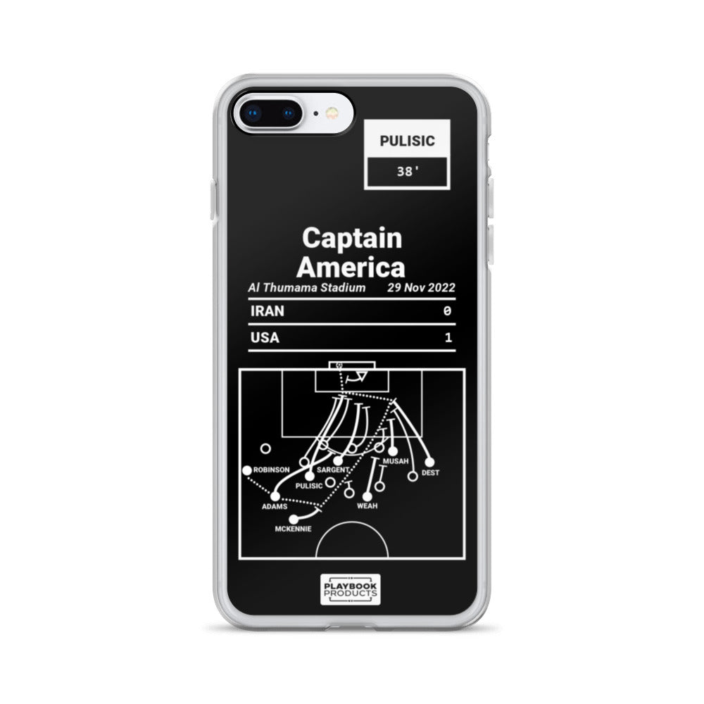 USMNT Greatest Goals iPhone Case: Captain America (2022)