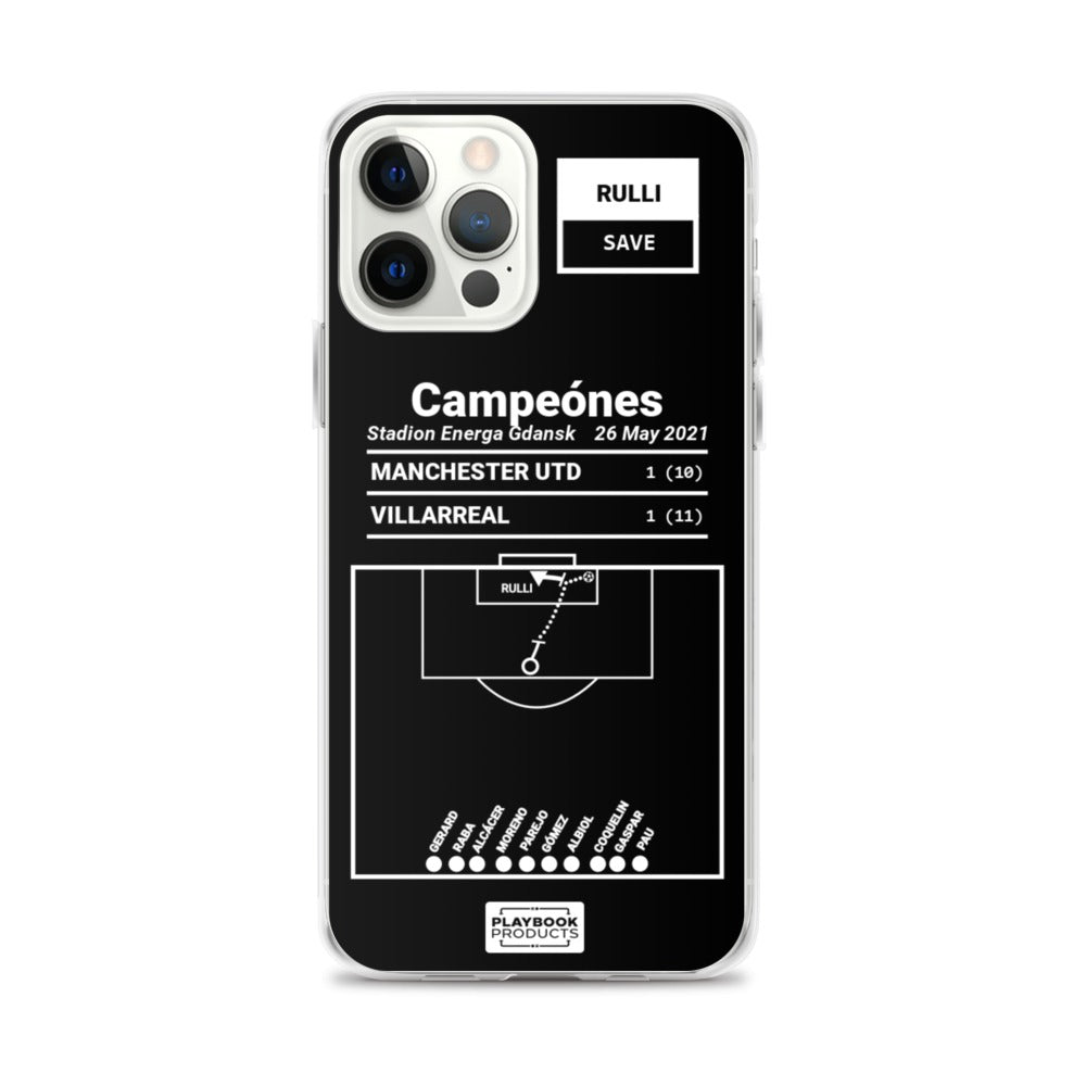 Villarreal Greatest Goals iPhone Case: Campeónes (2021)