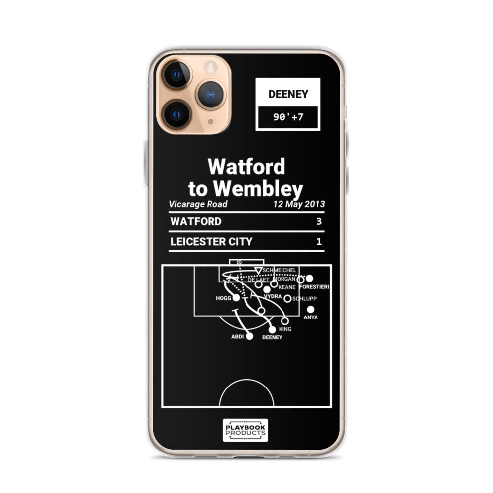 Watford Greatest Goals iPhone Case: Watford to Wembley (2013)