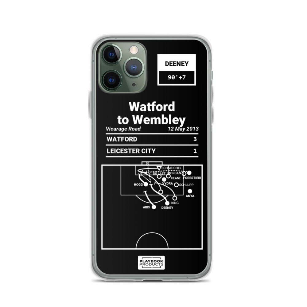 Watford Greatest Goals iPhone Case: Watford to Wembley (2013)