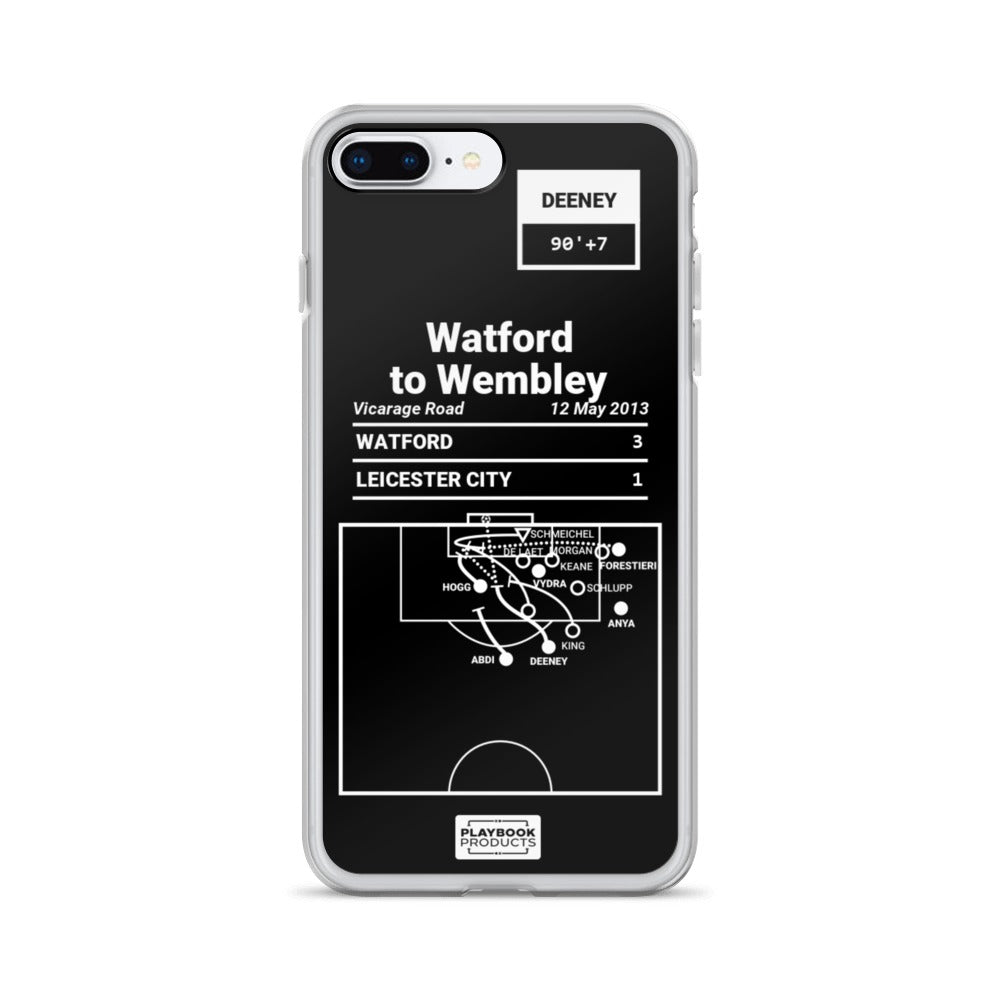 Watford Greatest Goals iPhone Case: Watford to Wembley (2013)