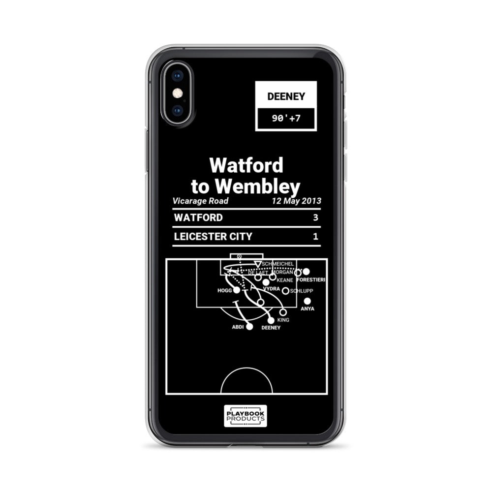 Watford Greatest Goals iPhone Case: Watford to Wembley (2013)