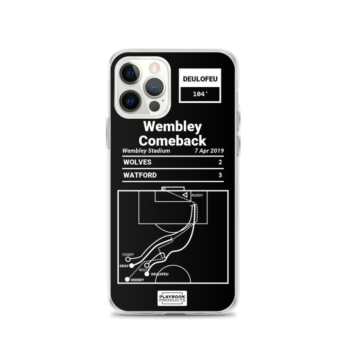 Watford Greatest Goals iPhone Case: Wembley Comeback (2019)
