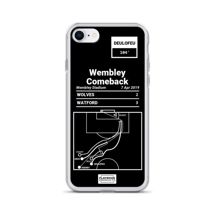 Watford Greatest Goals iPhone Case: Wembley Comeback (2019)