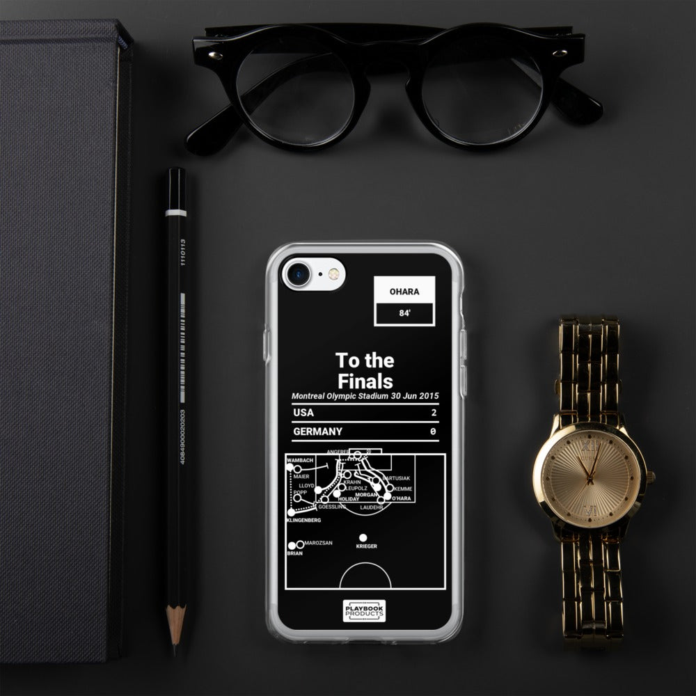 USWNT Greatest Goals iPhone Case: To the Finals (2015)