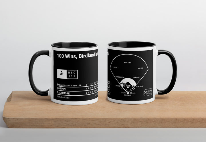 Baltimore Orioles Greatest Plays Mug: 100 Wins, Birdland is Back (2023)