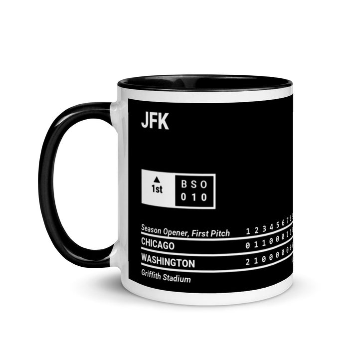 Democrat Presidents Greatest Plays Mug: JFK (1961)