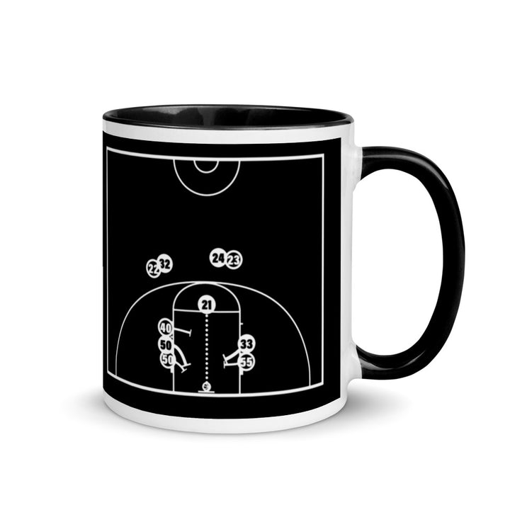 Greatest Georgetown Basketball Plays Mug: Manley is officially closed (1980)
