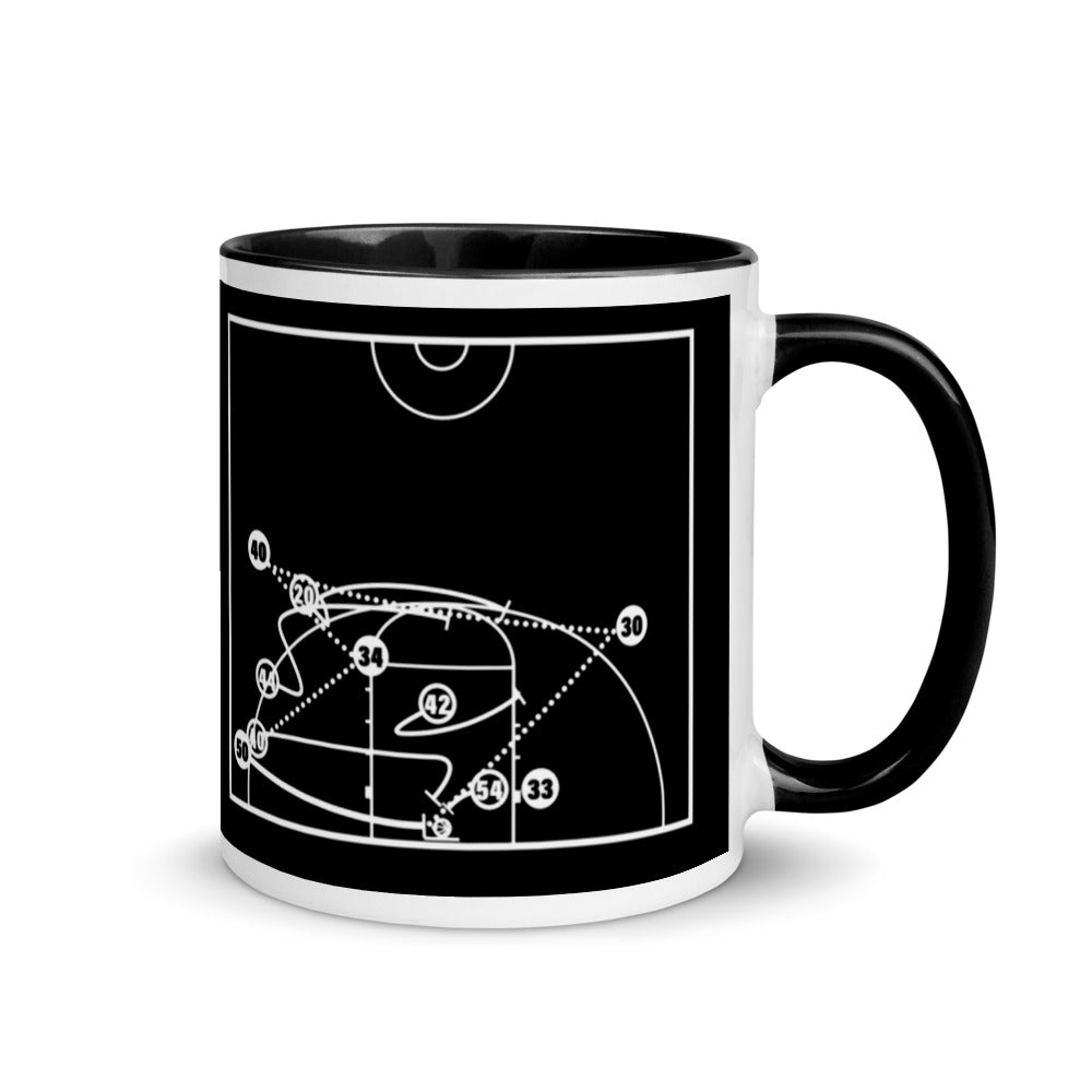 Greatest Georgetown Basketball Plays Mug: First championship (1984)