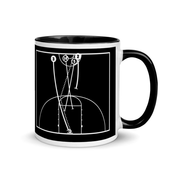 Greatest Georgetown Basketball Plays Mug: 14 straight in OT (2007)