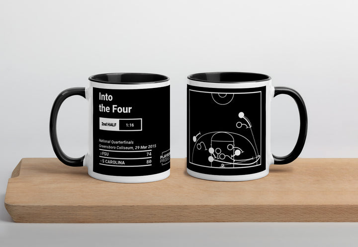 South Carolina Basketball Women's Greatest Plays Mug: Into the Four (2015)