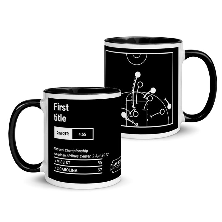 South Carolina Basketball Women's Greatest Plays Mug: First title (2017)