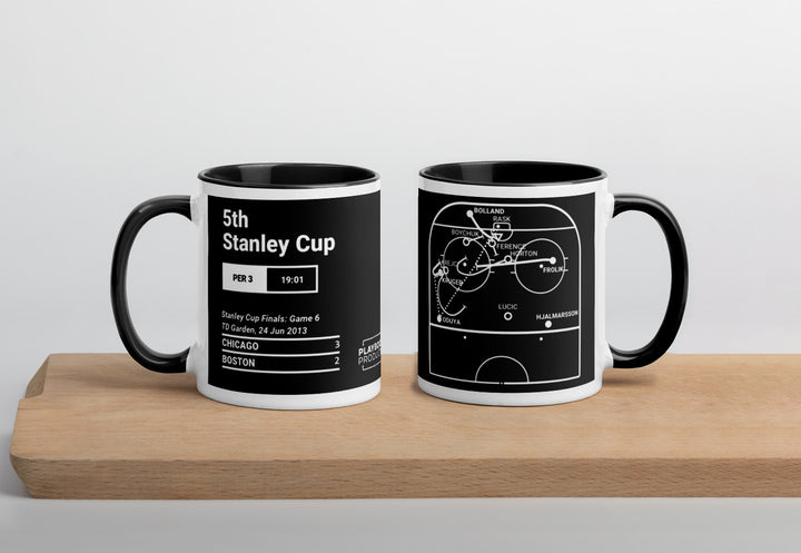 Chicago Blackhawks Greatest Goals Mug: 5th Stanley Cup (2013)