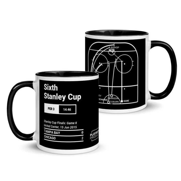 Chicago Blackhawks Greatest Goals Mug: Sixth Stanley Cup (2015)