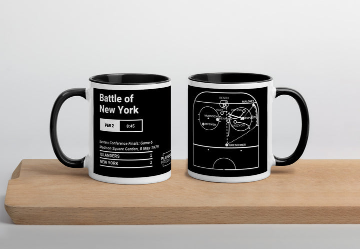 New York Rangers Greatest Goals Mug: Battle of New York (1979)