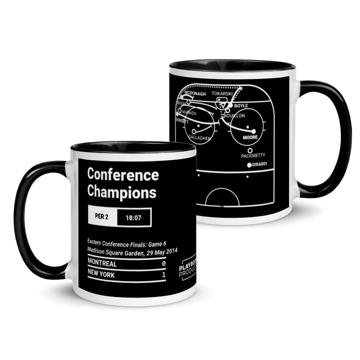 New York Rangers Greatest Goals Mug: Conference Champions (2014)