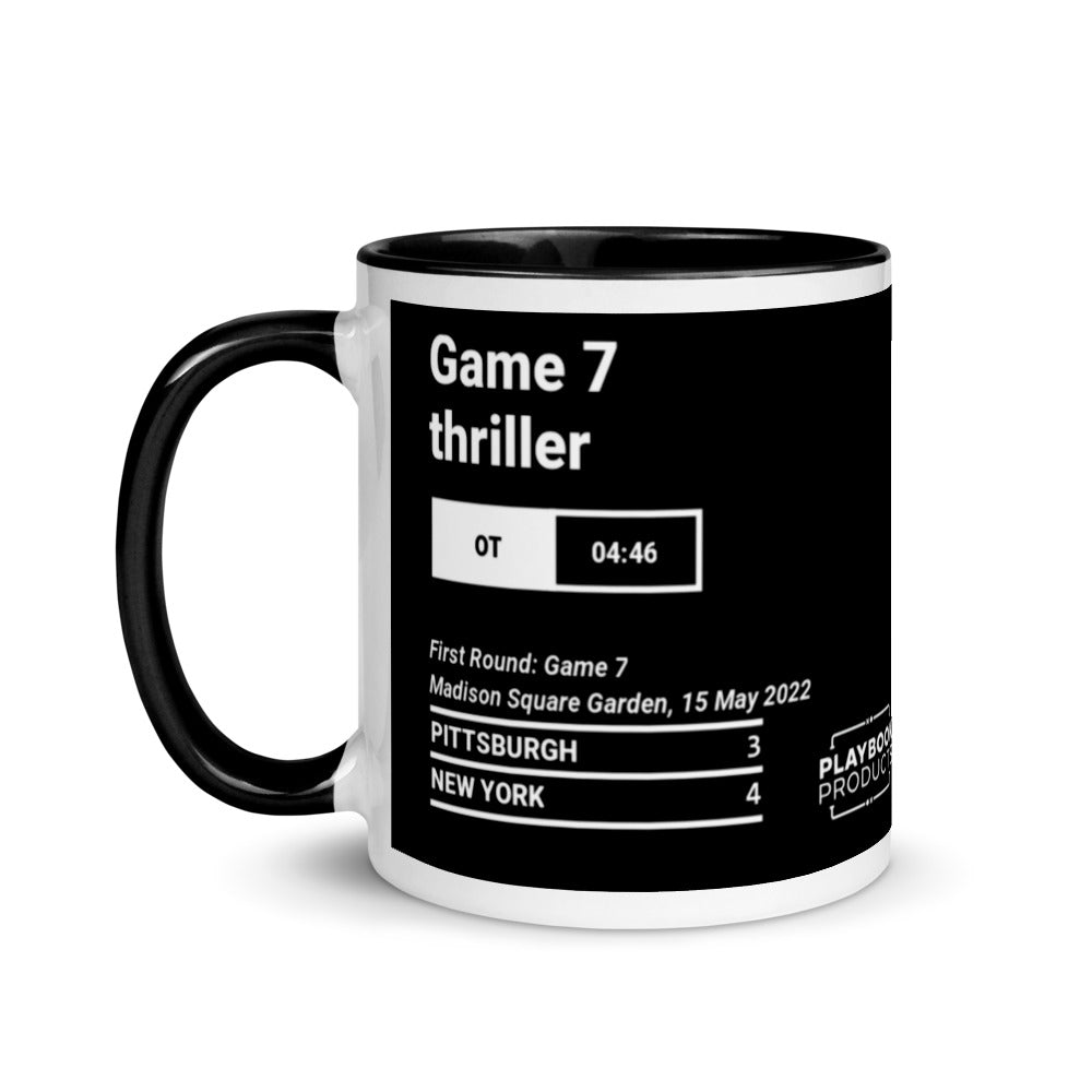 New York Rangers Greatest Goals Mug: Game 7 thriller (2022)