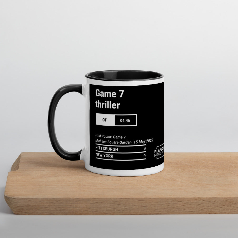 New York Rangers Greatest Goals Mug: Game 7 thriller (2022)