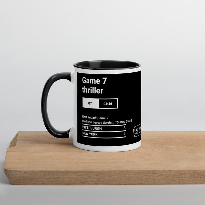 New York Rangers Greatest Goals Mug: Game 7 thriller (2022)