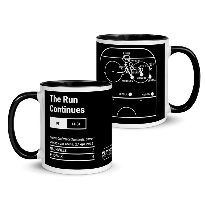 Phoenix Coyotes Greatest Goals Mug: The Run Continues (2012)