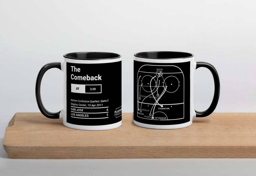 San Jose Sharks Greatest Goals Mug: The Comeback (2011)