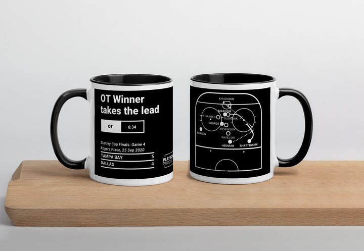 Tampa Bay Lightning Greatest Goals Mug: OT Winner takes the lead (2020)