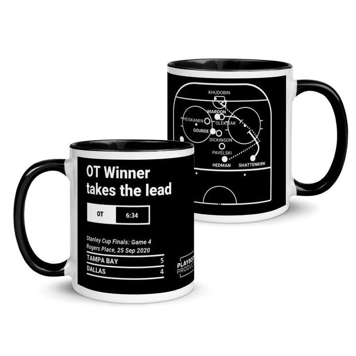 Tampa Bay Lightning Greatest Goals Mug: OT Winner takes the lead (2020)