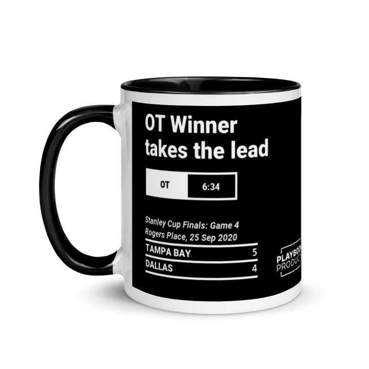 Tampa Bay Lightning Greatest Goals Mug: OT Winner takes the lead (2020)