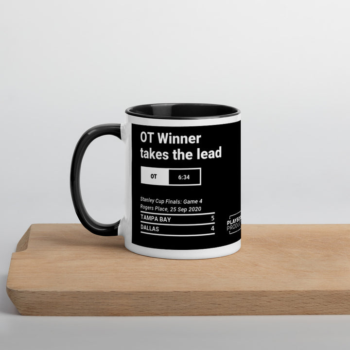 Tampa Bay Lightning Greatest Goals Mug: OT Winner takes the lead (2020)