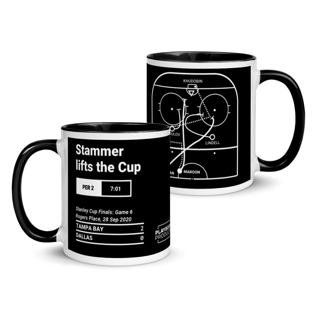 Tampa Bay Lightning Greatest Goals Mug: Stammer lifts the Cup (2020)