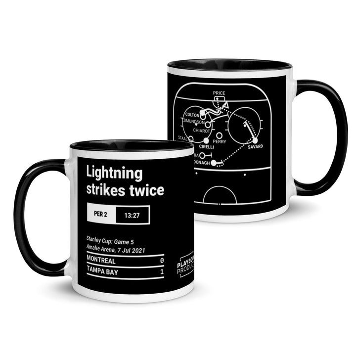 Tampa Bay Lightning Greatest Goals Mug: Lightning strikes twice (2021)