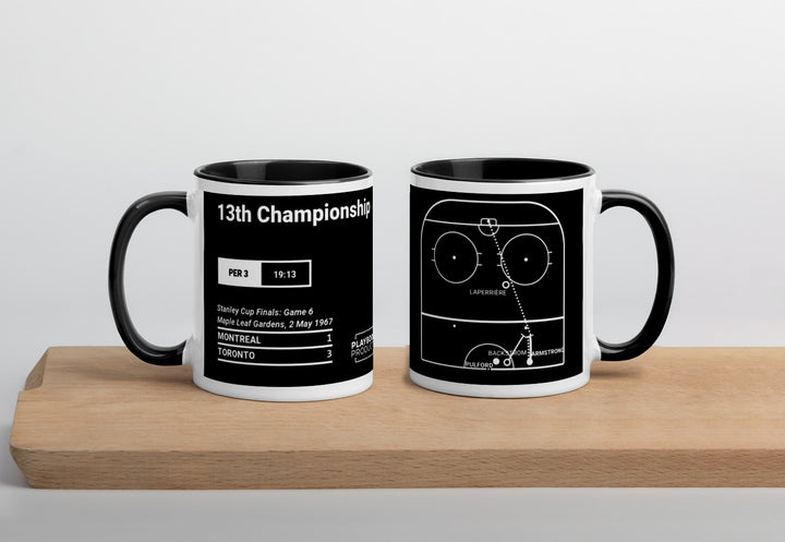Toronto Maple Leafs Greatest Goals Mug: 13th Championship (1967)