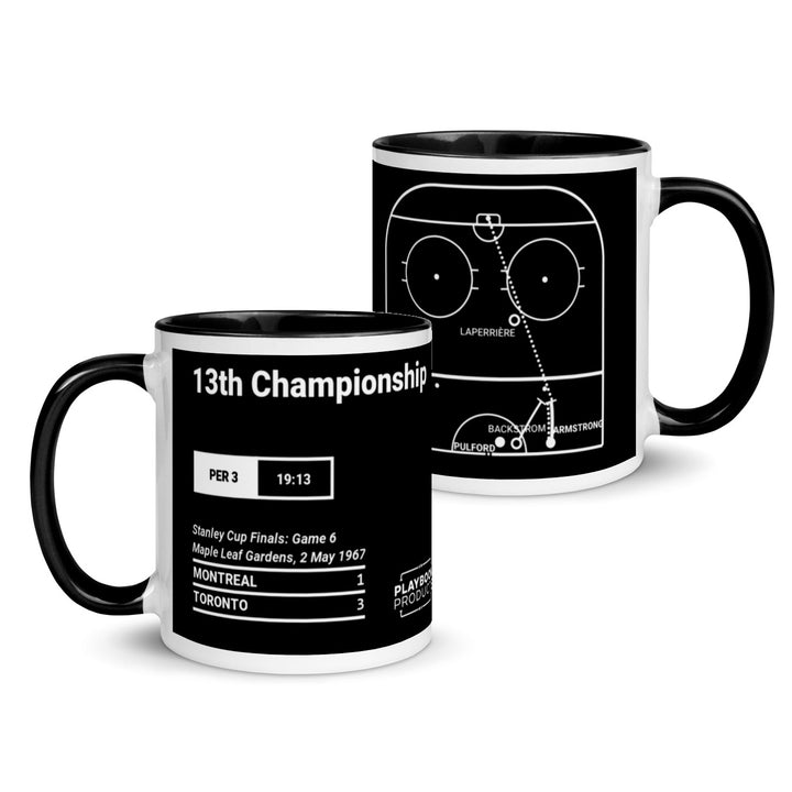 Toronto Maple Leafs Greatest Goals Mug: 13th Championship (1967)