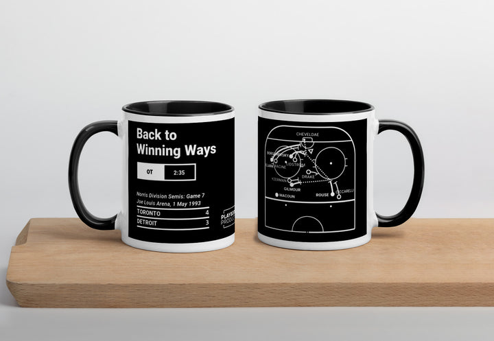 Toronto Maple Leafs Greatest Goals Mug: Back to Winning Ways (1993)