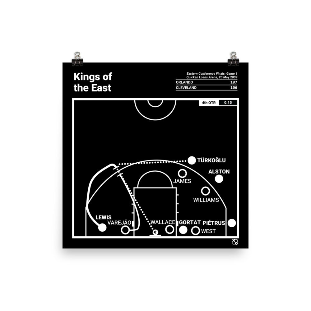 Orlando Magic Greatest Plays Poster: Kings of the East (2009)