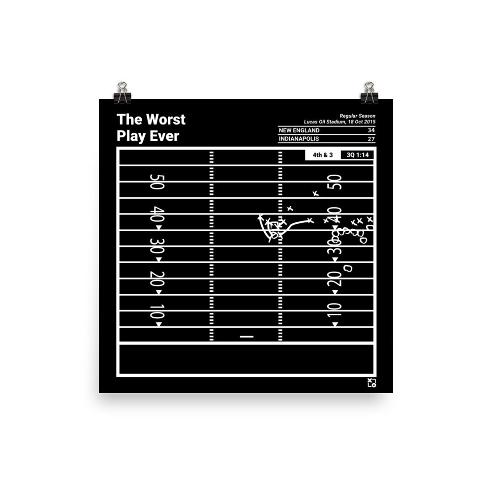 Oddest Colts Plays Poster: The Worst Play Ever (2015)