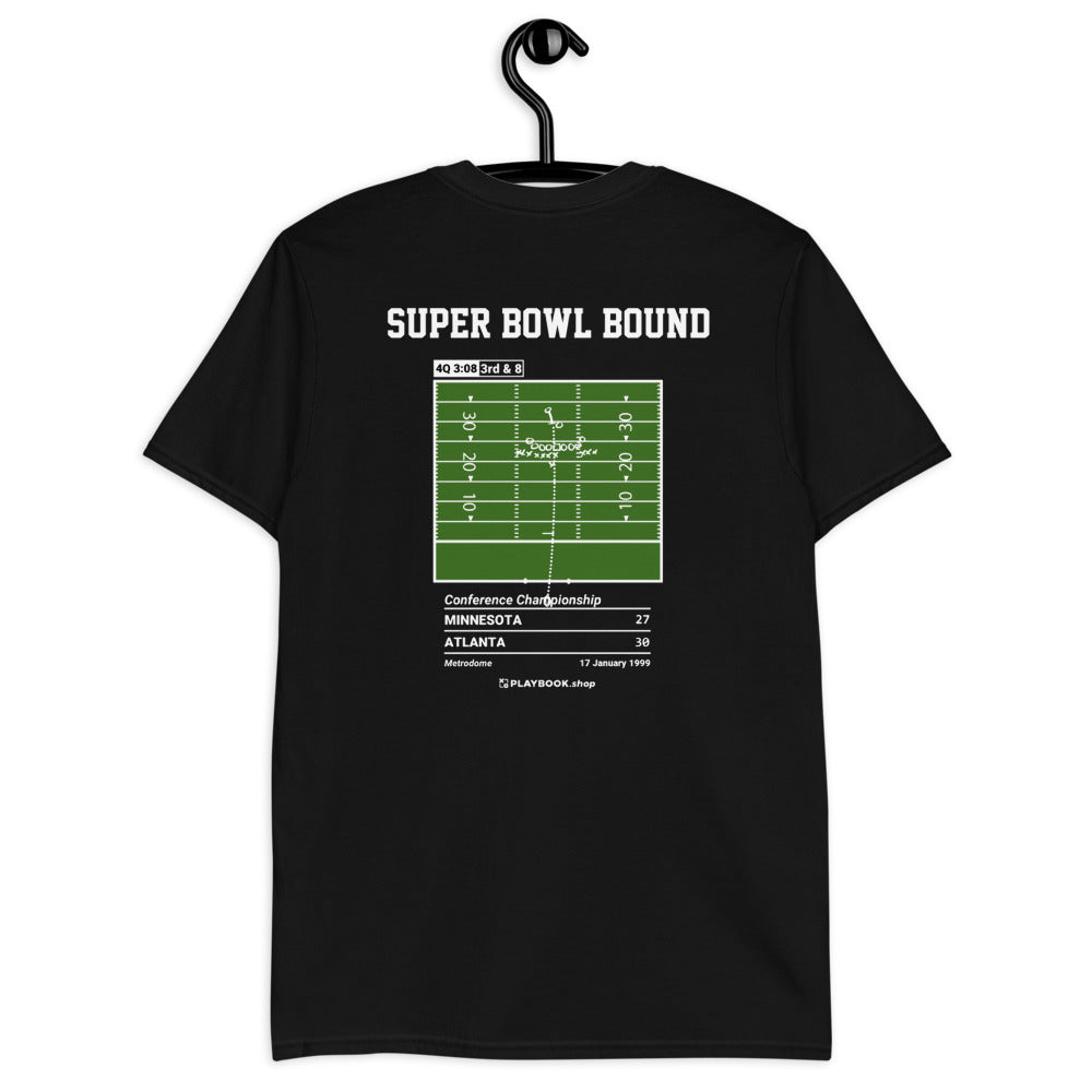 Atlanta Falcons Greatest Plays T-shirt: Super Bowl Bound (1999)