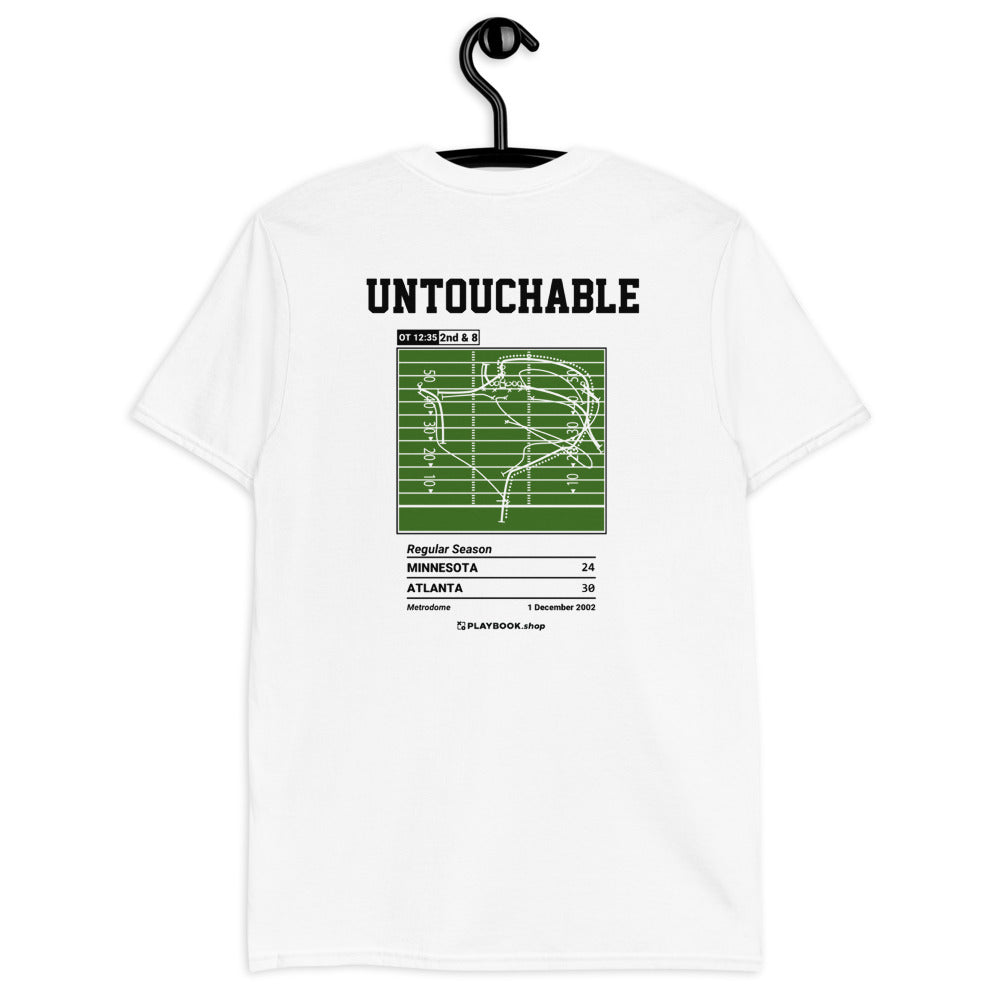 Atlanta Falcons Greatest Plays T-shirt: Untouchable (2002)