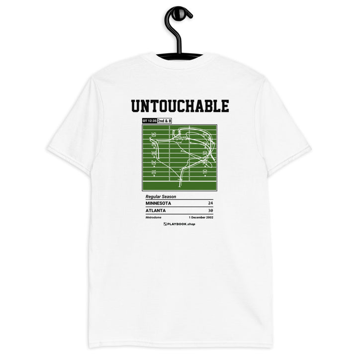 Atlanta Falcons Greatest Plays T-shirt: Untouchable (2002)
