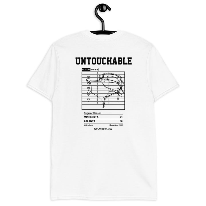 Atlanta Falcons Greatest Plays T-shirt: Untouchable (2002)