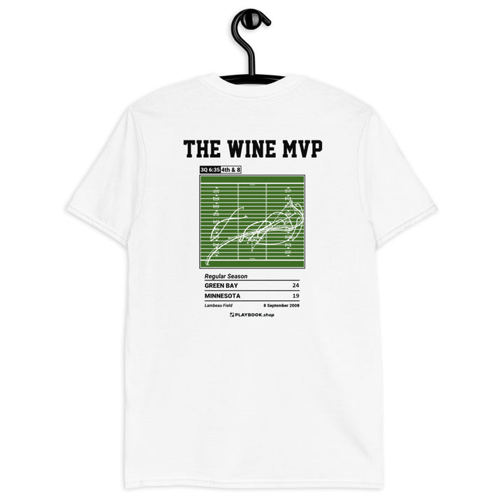 Green Bay Packers Greatest Plays T-shirt: The Wine MVP (2008)