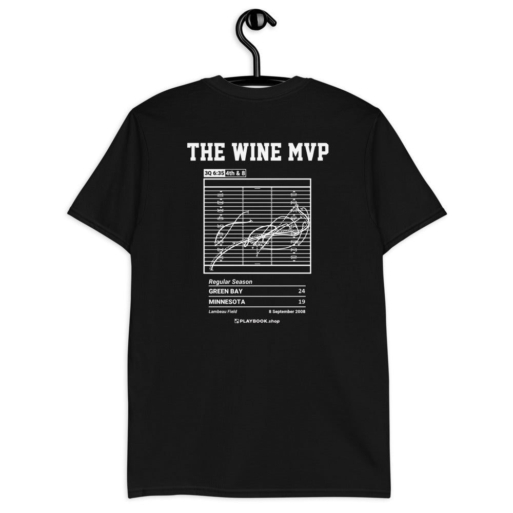 Green Bay Packers Greatest Plays T-shirt: The Wine MVP (2008)