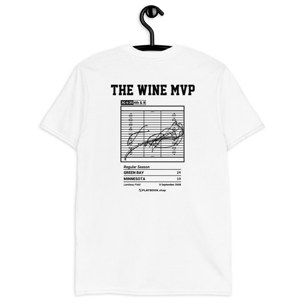 Green Bay Packers Greatest Plays T-shirt: The Wine MVP (2008)