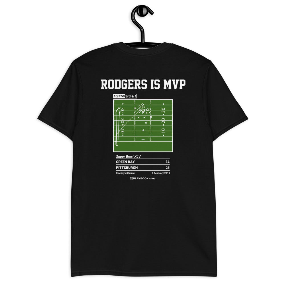 Green Bay Packers Greatest Plays T-shirt: Rodgers is MVP (2011)
