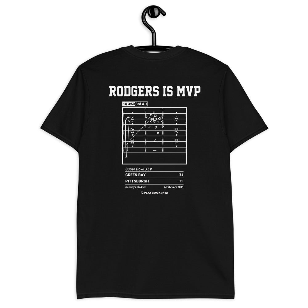 Green Bay Packers Greatest Plays T-shirt: Rodgers is MVP (2011)