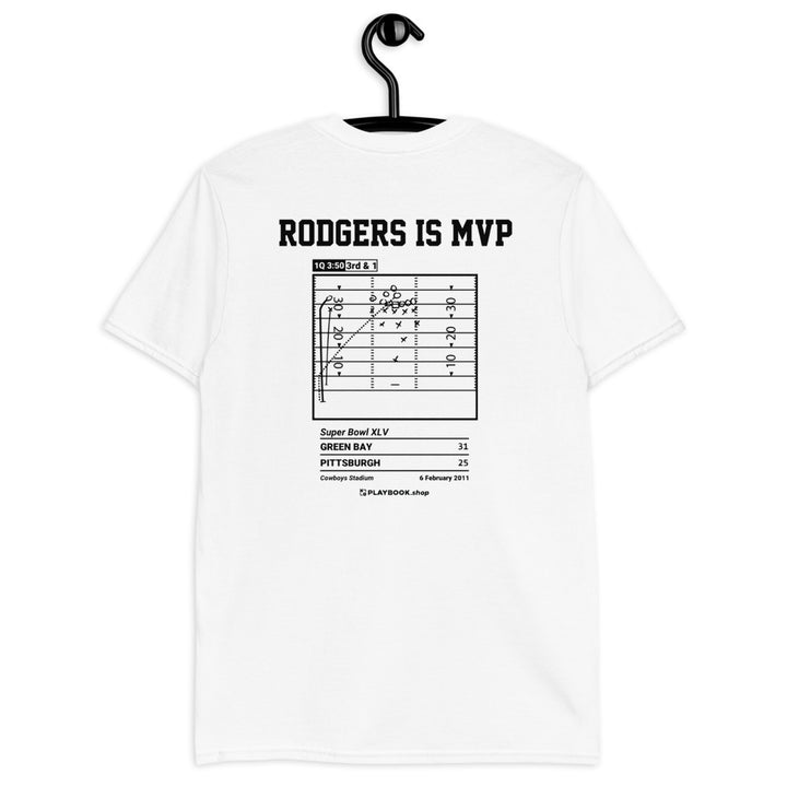 Green Bay Packers Greatest Plays T-shirt: Rodgers is MVP (2011)